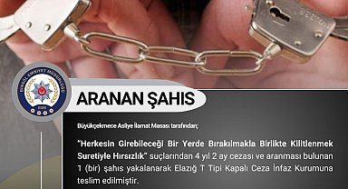 Bingöl'de arama kaydı bulunan 4 kişi yakalandı
