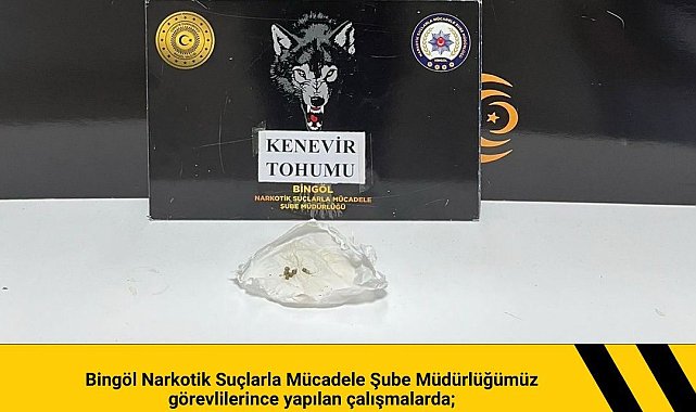 Bingöl'de asayiş uygulamaları