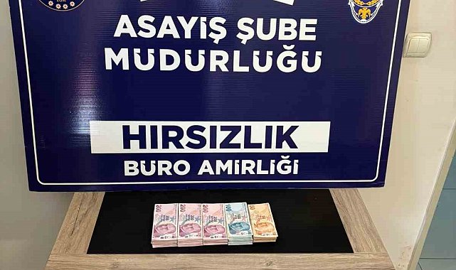 Bingöl'de bankta unutulan telefonu alan şüpheli yakalandı