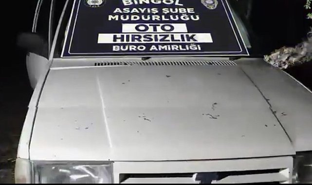 Bingöl'de oto hırsızları yakalandı