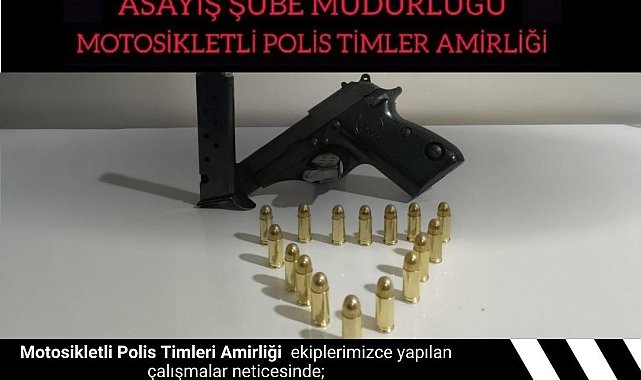 Bingöl'de ruhsatsız silah ele geçirildi