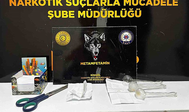 Bingöl'de uyuşturucu operasyonu: 1 tutuklama