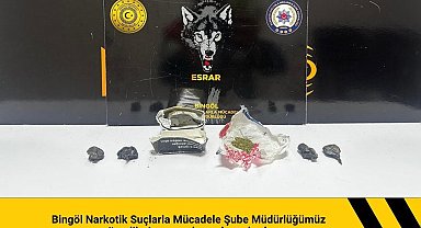 Bingöl'de uyuşturucu operasyonu