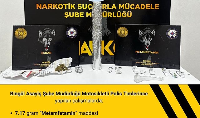 Bingöl'de uyuşturucuya geçit yok