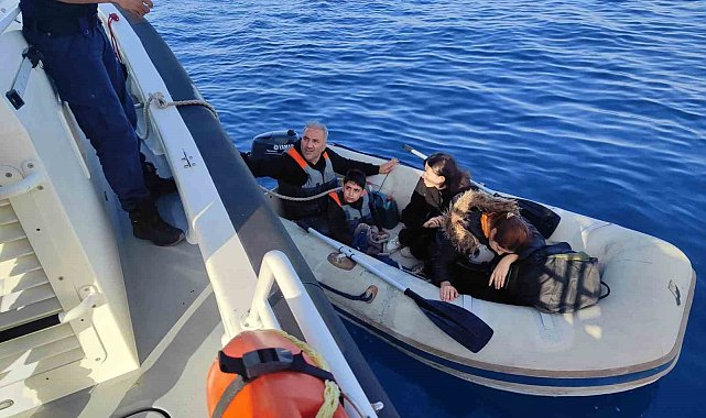 Bodrum'da 2'si çocuk 4 düzensiz göçmen yakalandı