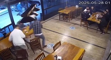 Bolu'da deprem anı kamerada