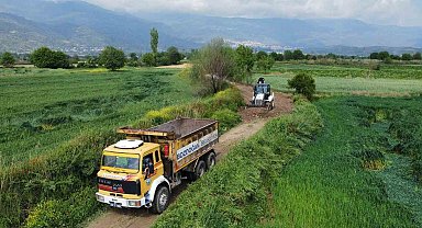 Bozdoğan Belediyesi'nden arazi yollarında yoğun mesai