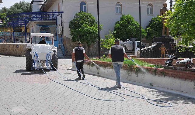 Bozdoğan Belediyesi'nden Yazıkent'te bahar temizliği