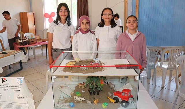Bozdoğanda öğrenciler projelerini sergiledi