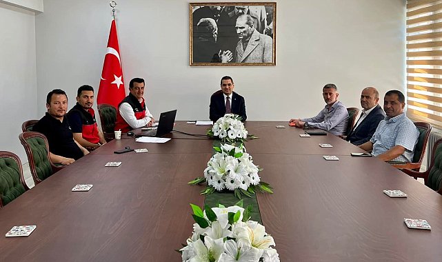 Bozkır'da dolu ve don zararlarının tespiti için toplantı düzenlendi