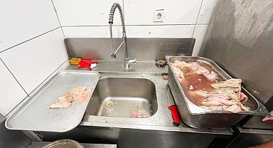 Bozulmuş meze, et ve et ürünleri kullanan restoran mühürlendi