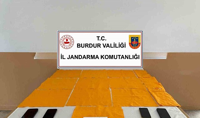 Burdur'da narkotik ve kaçakçılık operasyonu: 31 ayrı baskında 16 tutuklama