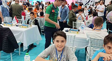 Burdurlu ortaokul öğrencisi 7. Akıl ve Zeka Oyunları Türkiye Şampiyonası'nda 10'uncu oldu
