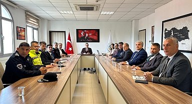 Burhaniye'de uyuşturucu ile mücadele toplantısı yapıldı