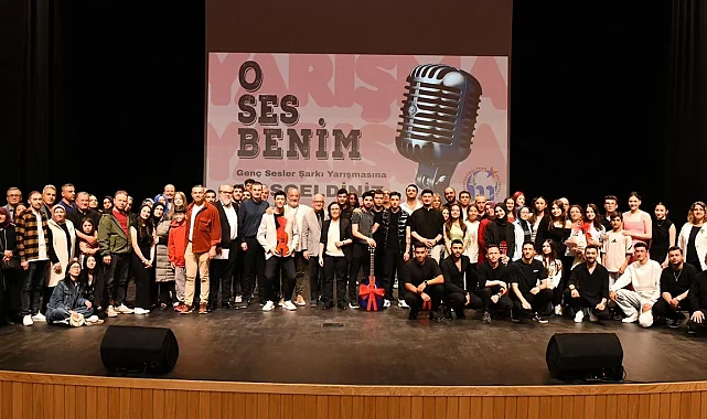 Bursa Mustafakemalpaşalı gençler "O Ses Benim" sahnesinde buluştu