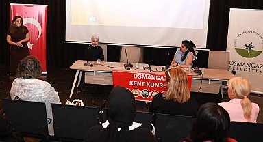 Bursa Osmangazi'de kadınlara menopoz bilinci