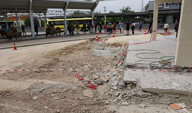 Bursa Terminali'nde altyapı çalışmaları hızlandı