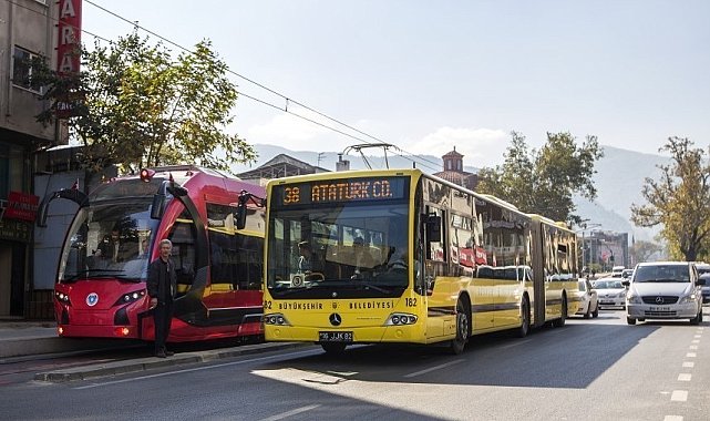 Bursa'da 19 Mayıs'ta ulaşım ücretsiz