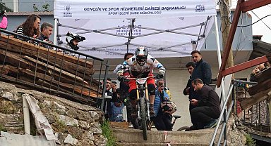 Bursa'da adrenalin dolu yarış nefes kesti