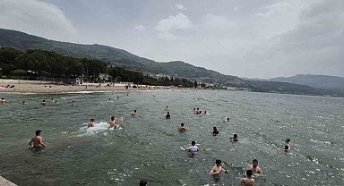 Bursa'da deniz sezonu erken açıldı