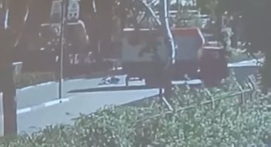 Bursa'da korkunç kaza kamerada