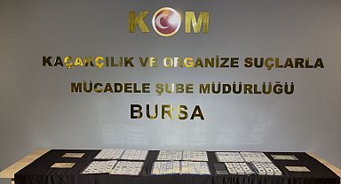 Bursa'da tarihi eser operasyonu...Polisler bile gözlerine inanamadı