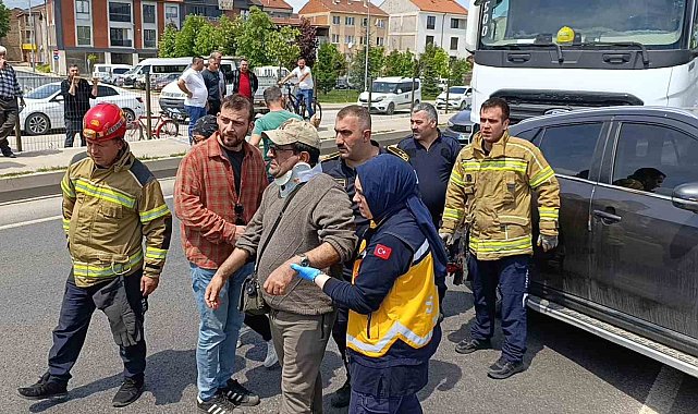 Bursa'da tırla cip çarpıştı: 1 yaralı
