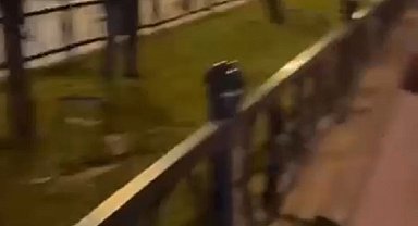 Bursa'da Türk bayrağını yakmaya çalışan şahıs yakalandı