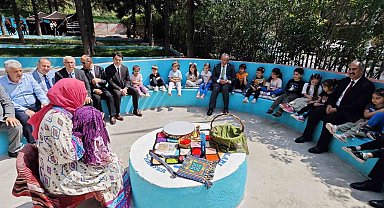 Bursa'da Türkiye'nin ilk 'Kültürel Miras Temalı Açık Hava Sınıfı' açıldı