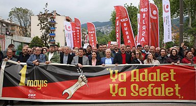 Bursa'da 1 Mayıs coşkusu