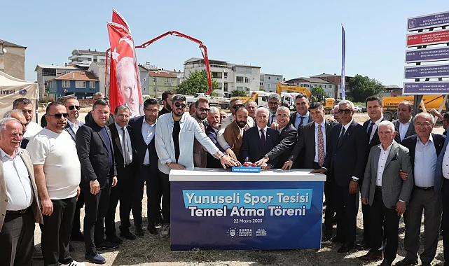 Bursa'da gençlerin istediği tesis Yunuseli'ye kazandırılıyor
