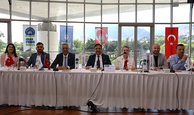 Bursa'da pedallar Gran Fondo için dönecek