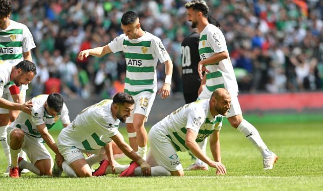 Bursaspor'dan tarihe geçen gol sezonu