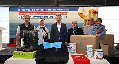 Büyükşehir son 4 yılda bin 229 balıkçıya malzeme desteği verdi