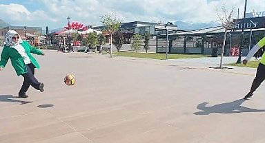 Büyükşehir Spor A.Ş.'den millet bahçesinde vatandaşları spora kaynaştıran uygulama