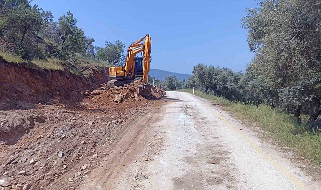 Büyükşehir'den Milas'ın kırsal mahallesine ulaşım yatırımı