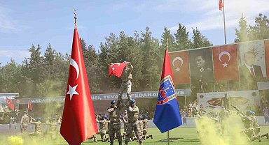 Çanakkale Jandarma Eğitim Merkez Komutanlığı'nda ant içme töreni