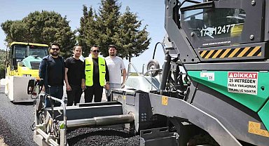 Çanakkale'de asfalt sezonu açıldı