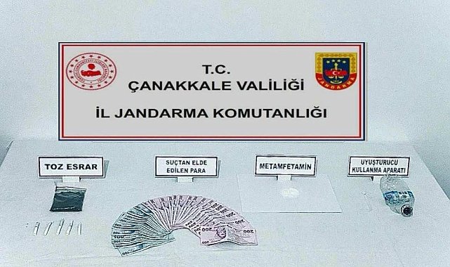 Çanakkale'de düzenlenen uyuşturucu operasyonunda 2 kişi tutuklandı