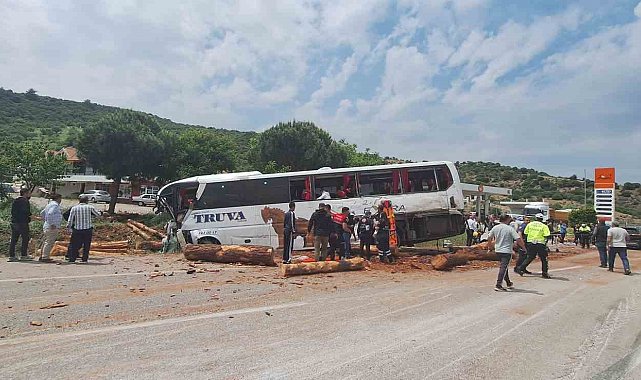 Çanakkale'de otobüs kazası: 6 ölü