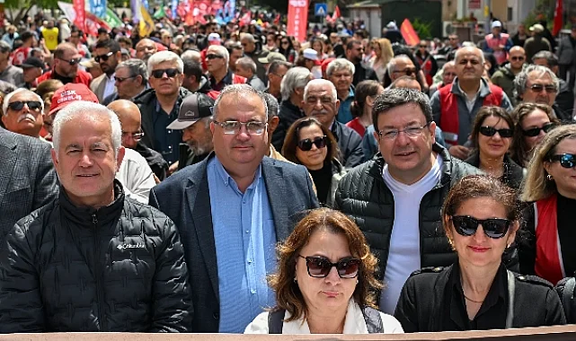 Çanakkale'de 1 Mayıs coşkuyla kutlandı