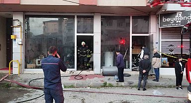 Çarşamba'da korkutan yangın