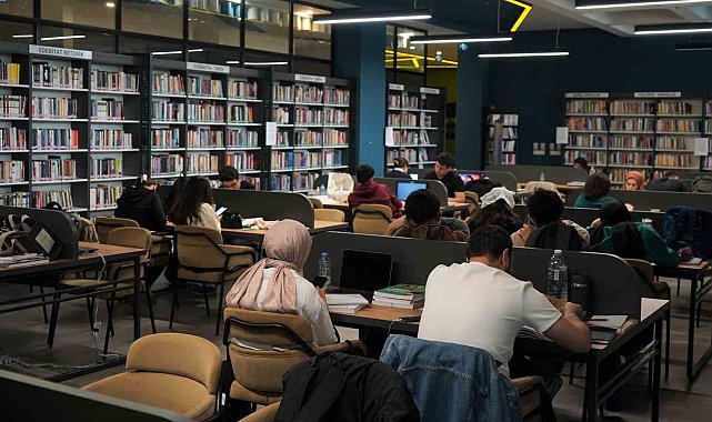 Çayırova'da kütüphaneler YKS gününe kadar 724 hizmet verecek