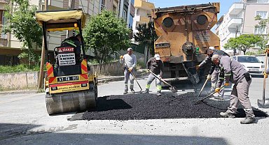 Çayırova'daki 4 mahallede deforme olan sokaklarda yoğun çalışma