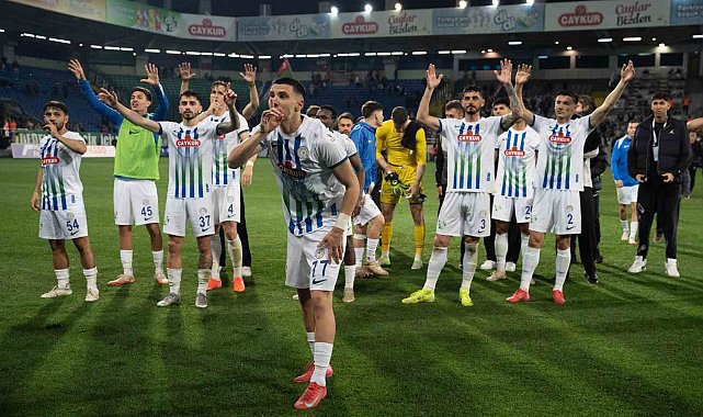 Çaykur Rizespor ligde kalmayı garantiledi