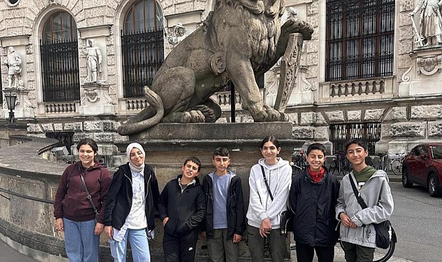 Çemişgezekli öğrenciler Viyana'yı gezdi