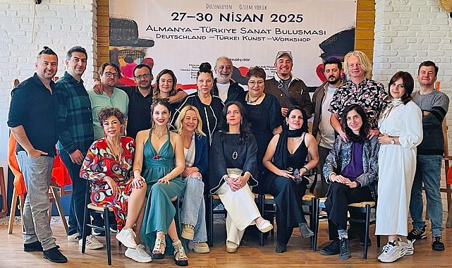 Çeşme'de Türk-Alman Sanat Buluşması: "7. Alaçatı Sanat Çalıştayı ve Sergisi" sanatseverlerle buluştu