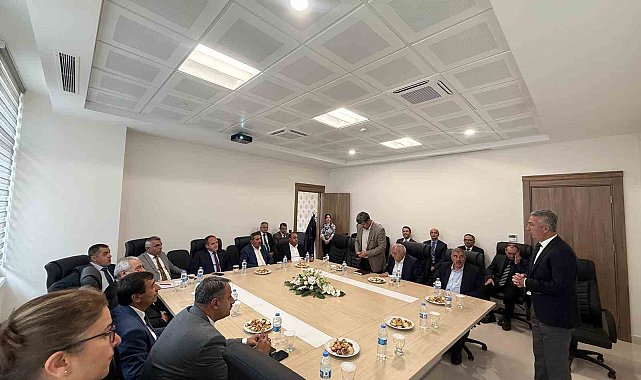 Çevre şehircilikte belediye başkanları ile toplantı düzenlendi