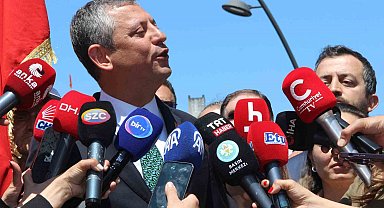 CHP Genel Başkanı Özel, Soma'daki anma programına katıldı