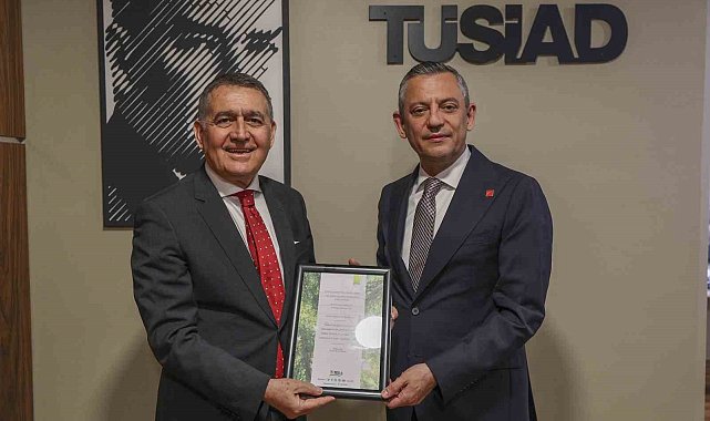 CHP Genel Başkanı Özgür Özel, TÜSİAD'ı ziyaret etti